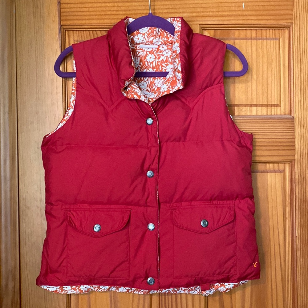 Reversible Puffer Vest Down Vest